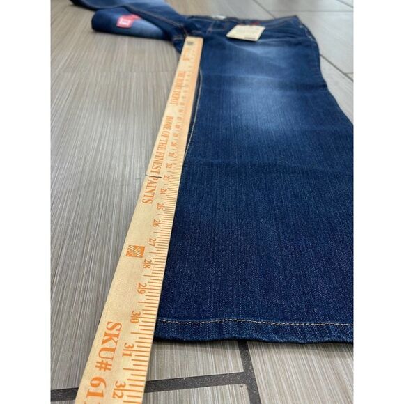 L.e.I Sophia hipster flare jeans womens jr 17R plus size dead stock Y2K 00’s nwt - Picture 4 of 12